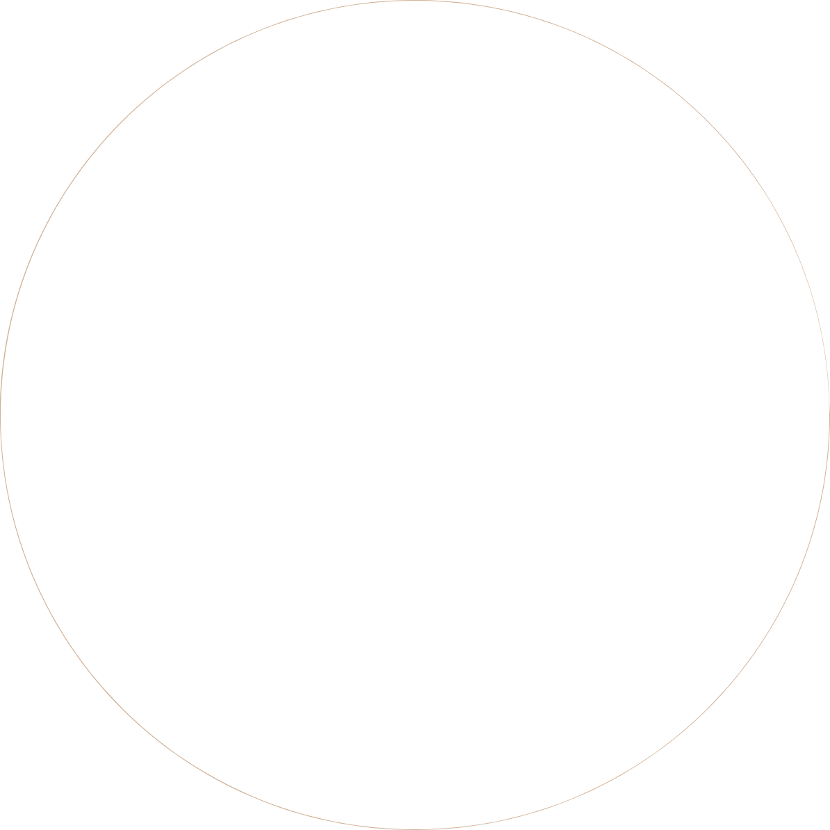 Cercle doré